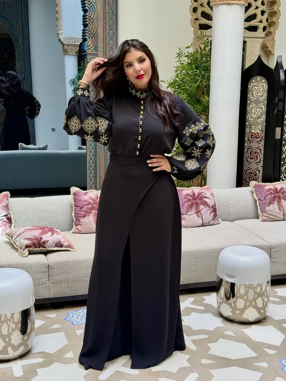 Assila · Embroidered outfit