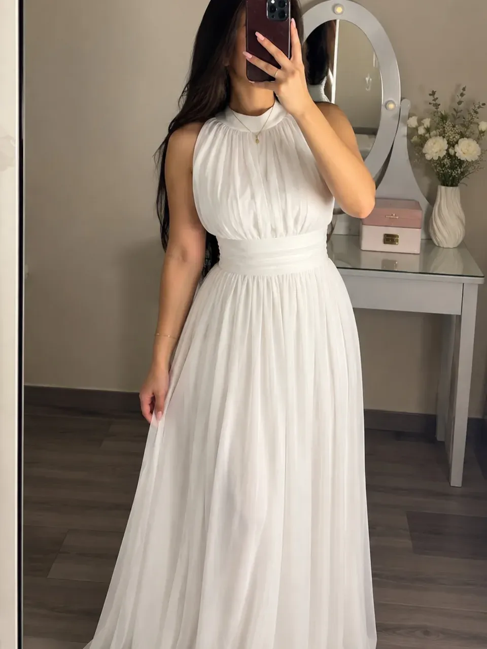 S Clothing · Pleated dress